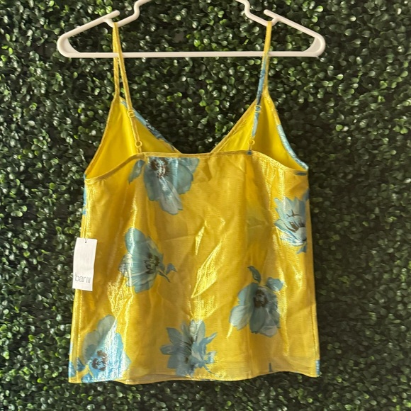 BAR III METALLIC SHEEN SKY DREAM CAMISOLE/TANK - Picture 2 of 7